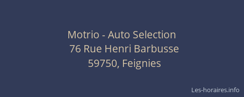 Motrio - Auto Selection