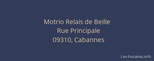 Motrio Relais de Beille