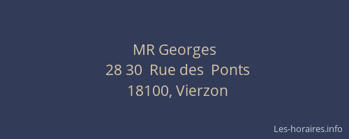 MR Georges