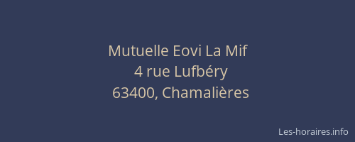 Mutuelle Eovi La Mif