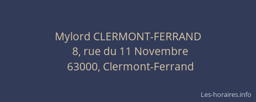 Mylord CLERMONT-FERRAND