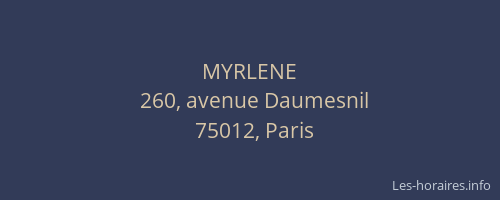 MYRLENE