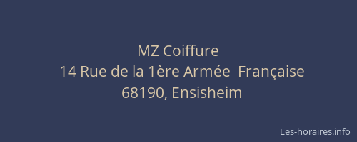 MZ Coiffure