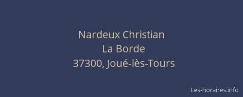 Nardeux Christian