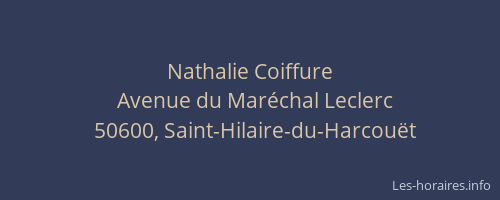 Nathalie Coiffure