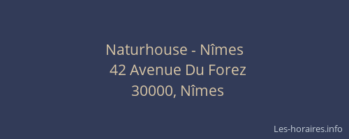 Naturhouse - Nîmes