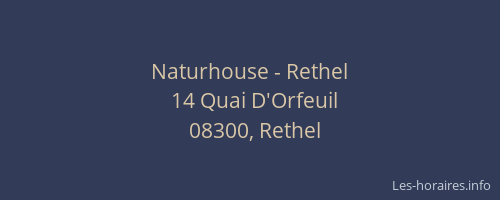 Naturhouse - Rethel