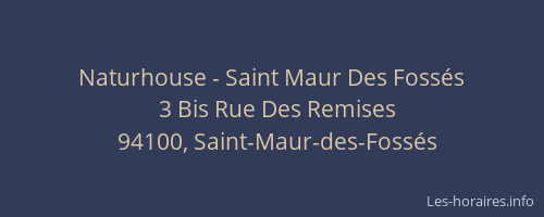 Naturhouse - Saint Maur Des Fossés