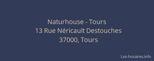 Naturhouse - Tours