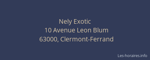 Nely Exotic