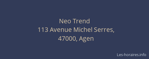 Neo Trend