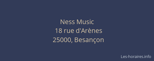 Ness Music