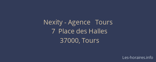 Nexity - Agence   Tours