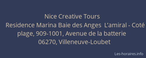 Nice Creative Tours 