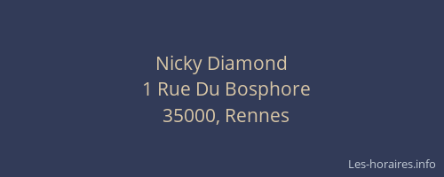 Nicky Diamond