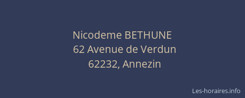 aubade bethune