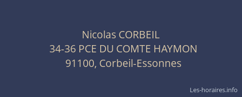 Nicolas CORBEIL