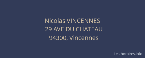 Nicolas VINCENNES