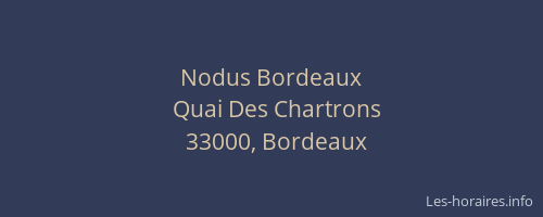 Nodus Bordeaux