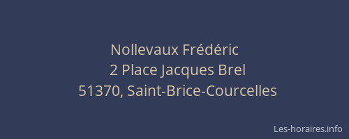 Nollevaux Frédéric