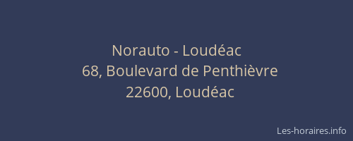 Norauto - Loudéac