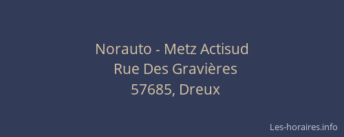 Norauto - Metz Actisud