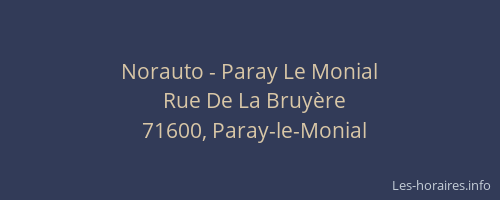 Norauto - Paray Le Monial