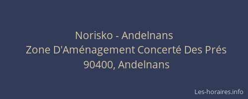 Norisko - Andelnans