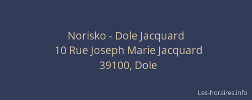 Norisko - Dole Jacquard