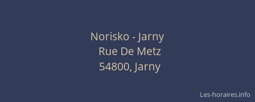 Norisko - Jarny