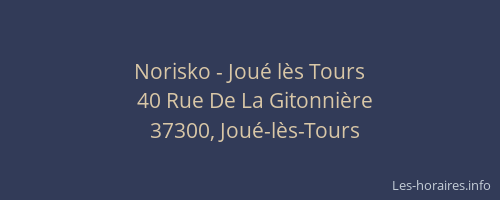 Norisko - Joué lès Tours