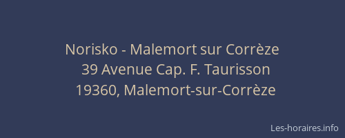 Norisko - Malemort sur Corrèze