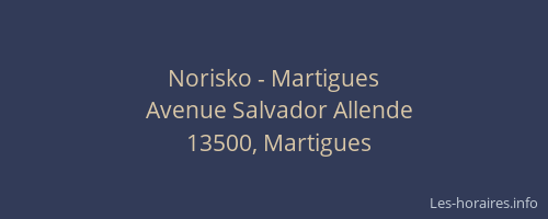 Norisko - Martigues