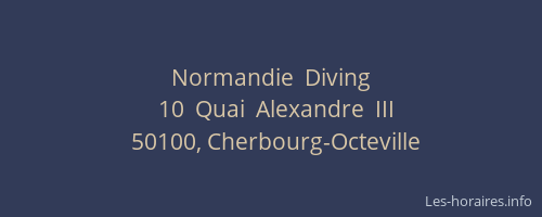 Normandie  Diving