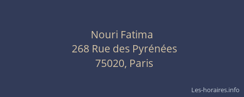 Nouri Fatima