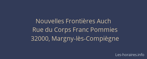 Nouvelles Frontières Auch