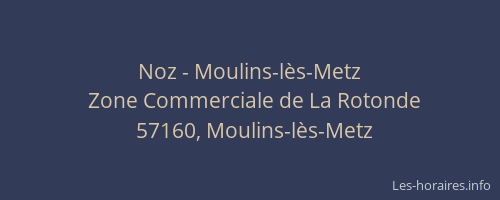 Noz - Moulins-lès-Metz