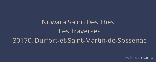 Nuwara Salon Des Thés