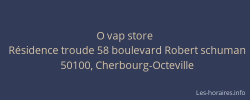 O vap store