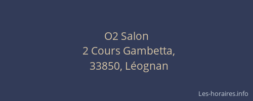 O2 Salon