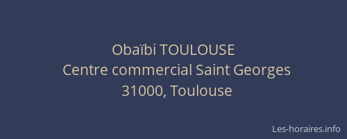 Obaïbi TOULOUSE