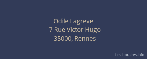 Odile Lagreve