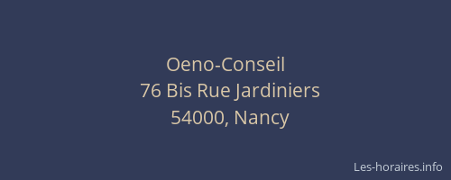 Oeno-Conseil