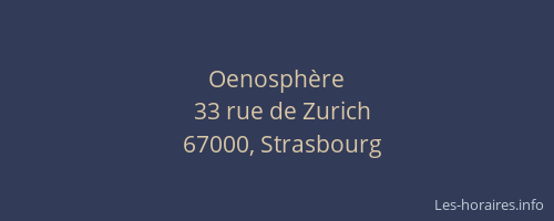 Oenosphère