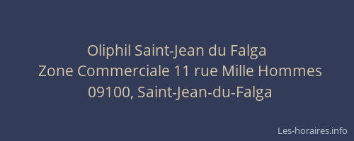Oliphil Saint-Jean du Falga