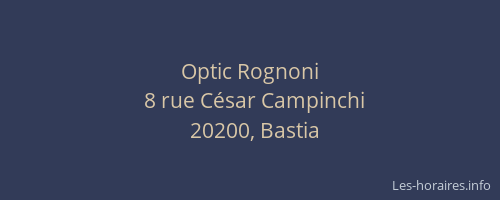 Optic Rognoni