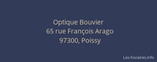 Optique Bouvier