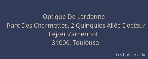 Optique De Lardenne