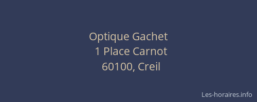 Optique Gachet