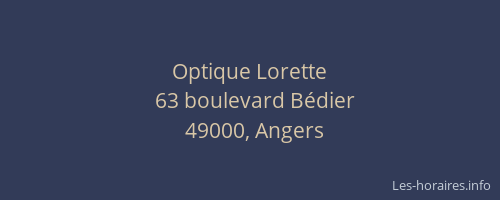 Optique Lorette